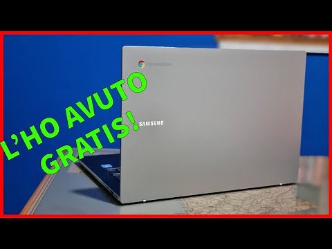 Recensione Samsung Galaxy Chromebook Go - ITA