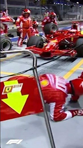 Ferrari's Fuel Hose Calamity! 😱 #Shorts