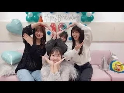 向井純葉 ・ 石森璃花 ・ 中嶋優月 ・ 山下瞳月（櫻坂46） 2024年05月13日 SHOWROOM