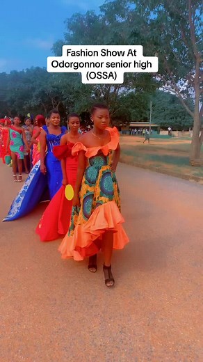 Odorgonno Senior High Fashion Show 2024: OSSA Modeling Runway