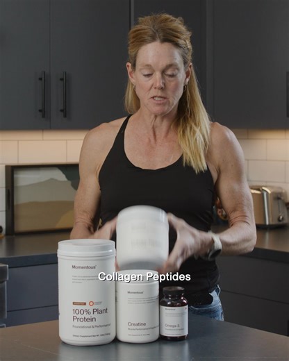 Dr. Stacy Sims recommends Momentous Collagen Peptides to protect joints through all stages of life. Strengthen joints, improve skin elasticity, and support long-term tissue resilience. | Momentous