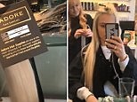 PR queen Roxy Jacenko gets luscious blonde hair extensions