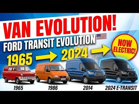 Ford Transit Evolution: Every Model (1965–2026)
