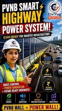 ☀️ PVNB Technology Explained | Highway Noise Barrier That Generates Electricity ⚡