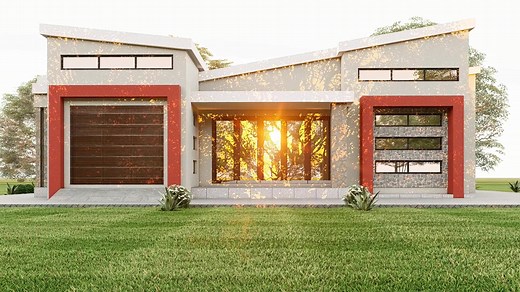 Beautiful 3 Bedroom Butterfly House in Africa