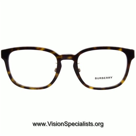 Burberry Edison BE2344F 3920 Eyeglasses Mens Dark Havana Full Rim 5320145 Dark Havana3920