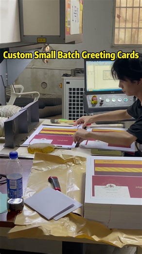 Direct communication for your greeting card projects.Small batch production,