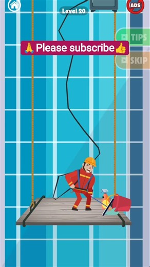 Monster Incoming Level 20 Killed by falling object! 😱 Window cleaner ka kya hoga? #games #subscribe