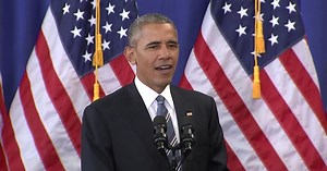 President Obama Addresses Students at Banneker High School in Washington, D.C.