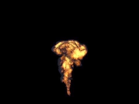create a explosion with Fluid Effects in Maya