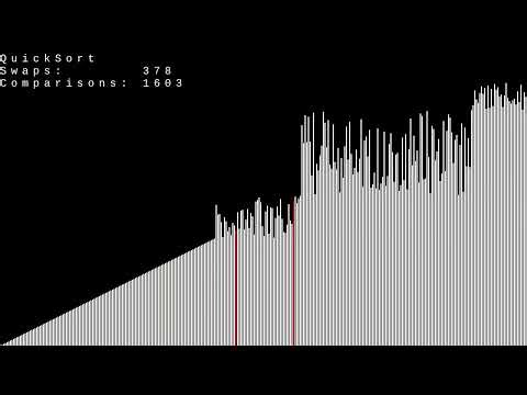 Quicksort Bar Visualization