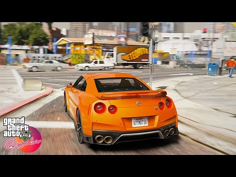 GTA V Remake Gameplay ✪ Remastered Graphics and Environment - GTA 5 Expanded & Enhanced