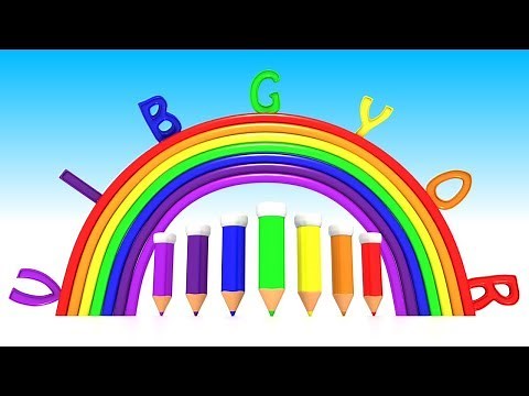 Learn Rainbow Colours | VIBGYOR for KIDS