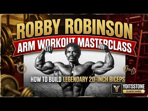Bicep Workout with Legendary Robby Robinson “The Black Prince”