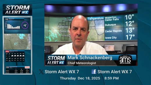 A cold start to Friday. https://kwwl.com/weather/ | KWWL
