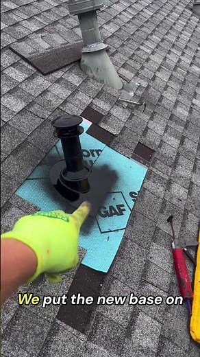 Fixing leaky pipe flashings. Homeowner’s roof nightmare. #nashvilleroofingcontractor #roofrepair