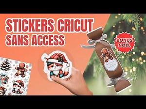 How to create Cricut stickers without a subscription!
