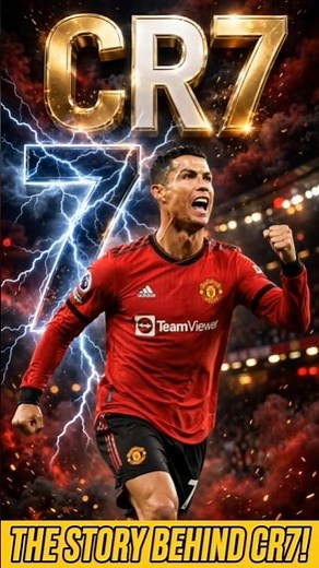 🤯 Why Is Cristiano Ronaldo Called CR7? The Untold Story! ⚽🔥 #CR7 #Ronaldo #Football