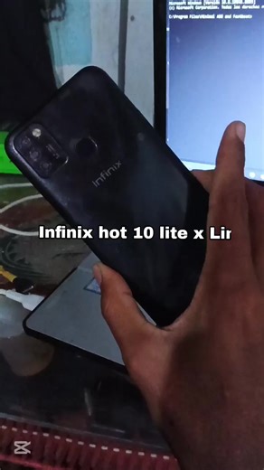 Infinix Hot 10 Lite with LineageOS 20.0 Android 13