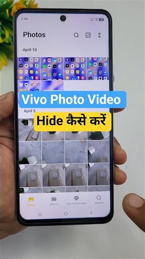 vivo mobile me photo video hide kaise kare #techshorts #vivo #android
