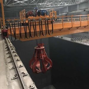 [Hot Item] QC Type 5~20t Grab Bridge Crane