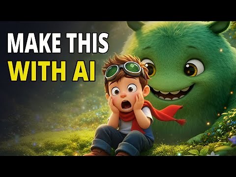 How to Make a Full 3D Cartoon Animation using AI (Consistent Characters + Lip Sync)