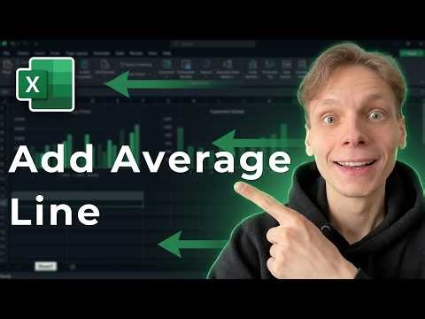 How to Add an Average Line in an Excel Graph [2026 Easy Guide]