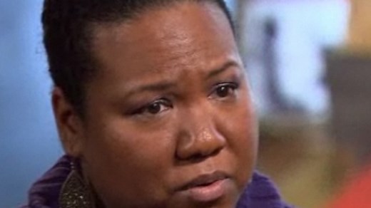 Widow Raven Leigertwood speaks