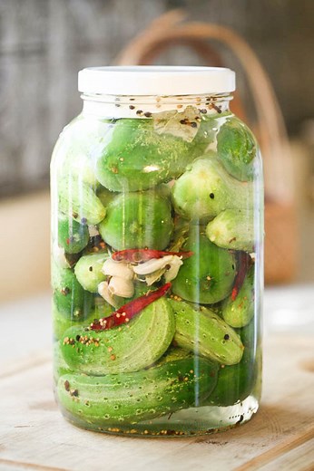 Fermenting Cucumbers