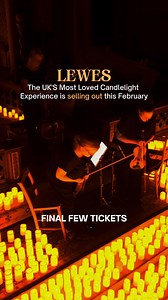 Celebrate Valentine’s season with the enchanting sounds of Vivaldi & Mozart in Lewes 🎶 A candlelit evening you won’t forget ✨💘 | Lumos Experiences