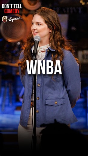 "WNBA” 🎤: Macey Isaacs Your soap is a joke! Upgrade your personal care with Dr. Squatch #donttellcomedy #standup #comedy #funny #jokes #wnba #basketball | Don't Tell Comedy
