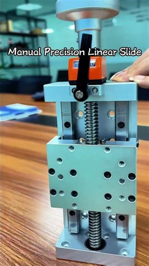 Precision Manual Ball Screw Slide: High-Accuracy Positioning & Smooth Control! 🎯⚙️