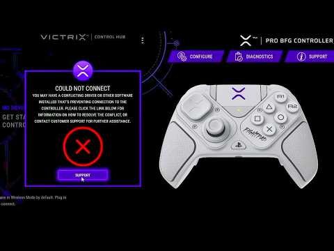 How To Fix The Victrix BFG Pro/Reloaded CAN'T CONNECT To Control Hub App Error