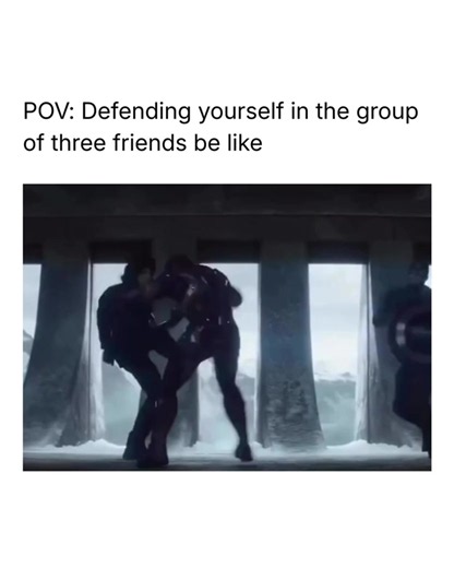 😭This is how it feels when you trying to defend yourself in a group of 3 friends. #memestiktok #memedaily #memes #memezar