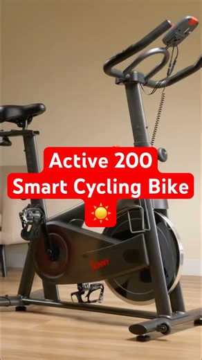 Active 200 Smart Magnetic Cycling Exercise Bike #indoorbike #fitnessequipment