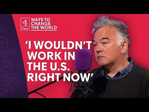 Comedian Stewart Lee on why he won't tour Trump's America