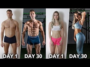 Amazing 30 Day Calisthenics Body Transformation (No Gym) – Documentary