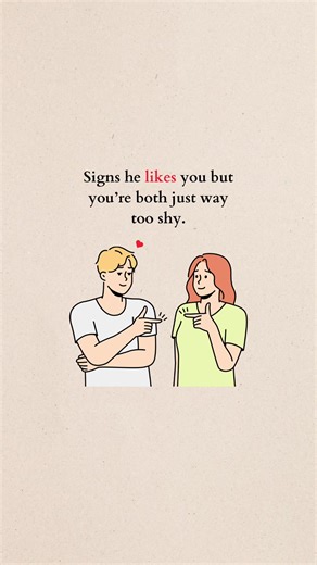 Signs He Likes You: Overcoming Shyness Together