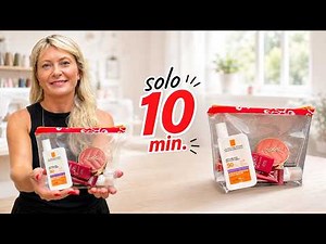 SEW YOUR TRAVEL TOILETRY BAG IN 10 MINUTES | Beginner Tutorial with Ulyana