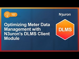 Optimizing Meter Data Management with N3uron's DLMS Client Module