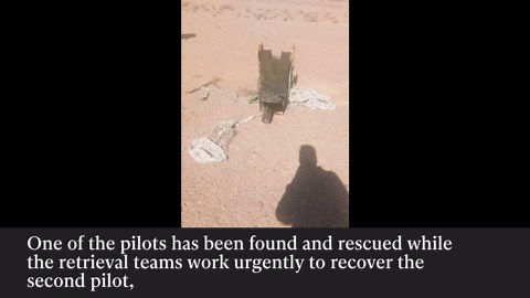 One crew member rescued after US F-15 shot down over Iran while search continues for other pilot