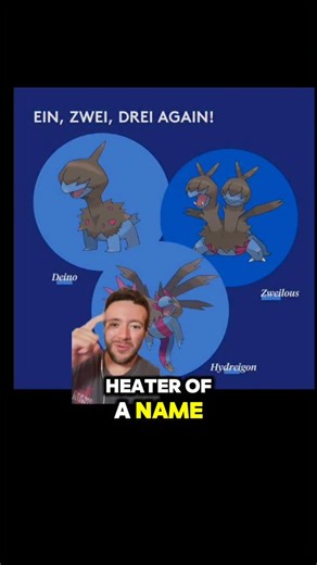 Krad Mosh on Instagram: "Deino evolution name explained #pokemon"