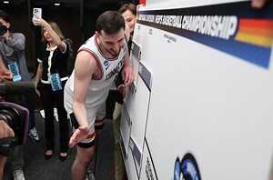 UConn star Alex Karaban nears record after starting in 16th NCAA Tournament win