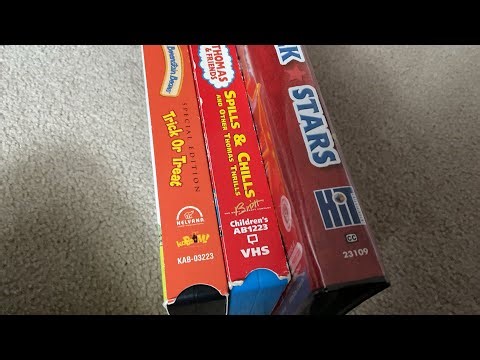 3 new vhs tapes