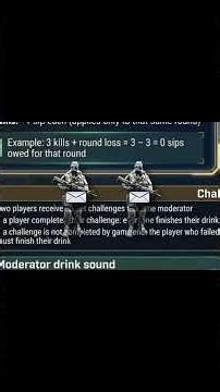 The CS2 drinking game rules #cs2 #csgo #gaming #wtfcsgo #drinkinggame