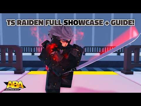 [ABA] TS RAIDEN FULL SHOWCASE + COMBOS GUIDE!! (BRAINDEAD BROKEN TECHS!!)