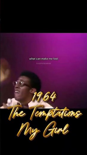 The Temptations 1964 performing “My Girl” #musichistory #musicshorts