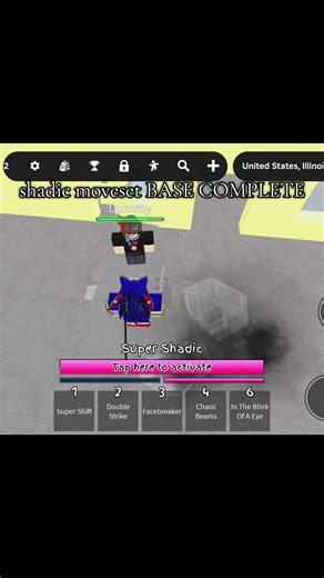 Shadic Moveset Complete Guide: Special Dodge Technique