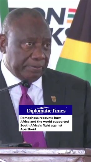 Ramaphosa: Africa's Solidarity Fueled Freedom Fight