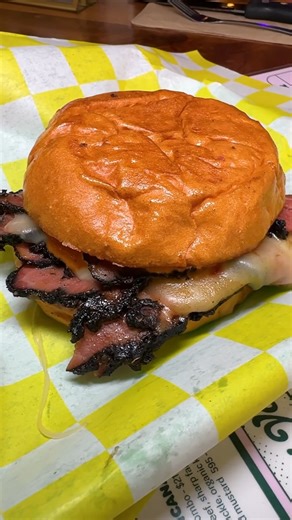 1.1K views | Small size, big attitude.  Our new Spicy Pastrami Junior is slow‑smoked for 14 hours and packed with heat you can handle and flavor you can’t forget. | Bareburger | Facebook